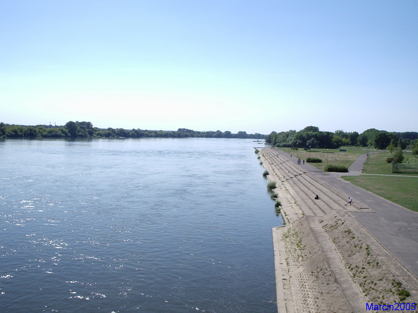 Widok z mostu w kierunku Bydgoszczy